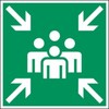 Sign Evacuation assembly point